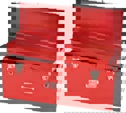 Steel Tool Box: 1 Drawer, 1 Compartment